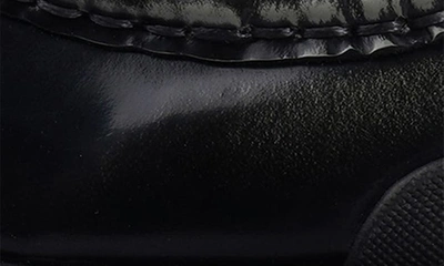 Shop Zigi Orlana Platform Loafer In Black/ Gray Leather
