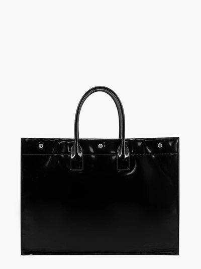 Shop Saint Laurent Man Rive Gauche Man Black Handbags
