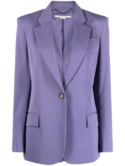 Shop Stella Mccartney Blazers In Purple