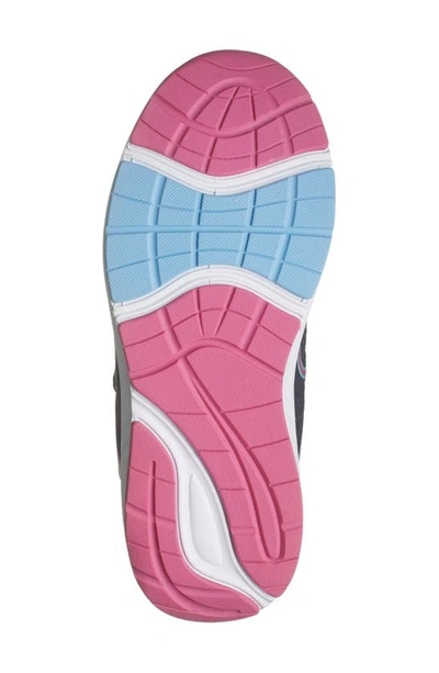 Shop Z By Zella Kids' Gym Class Hook-and-loop Sneaker In Navy- Pink- Teal