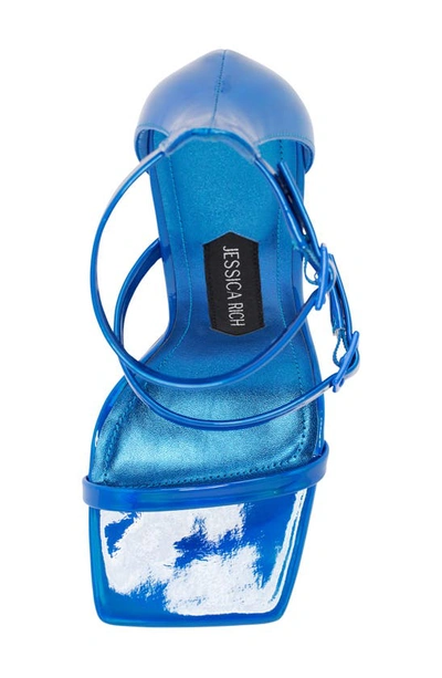 Shop Jessica Rich Ankle Strap Sandal In Cobalt