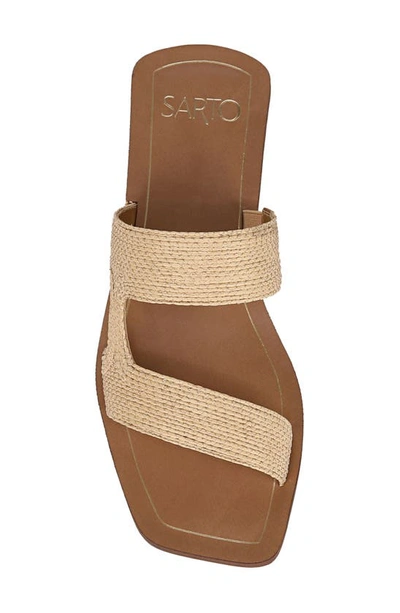 Sarto By Franco Sarto Emily Slide Sandal In Natural