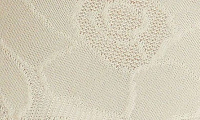 High Heel Jungle Maria Floral Lace Knee High Socks In Ivory