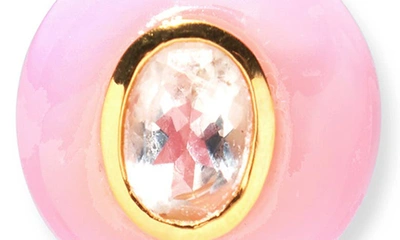 Shop Lizzie Fortunato Pablo Drop Earrings In Pink