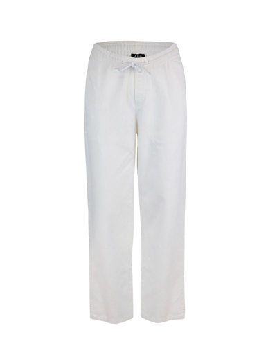 Shop Apc A.p.c. Elasticated Drawstring Waist Pants In White