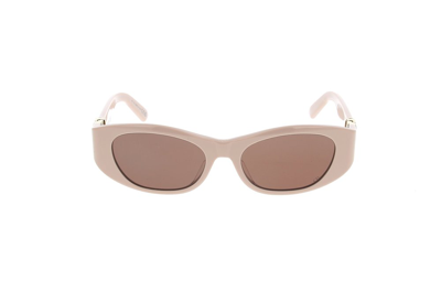 Shop Dior Eyewear Rectangle Frame Sunglasses In Pink