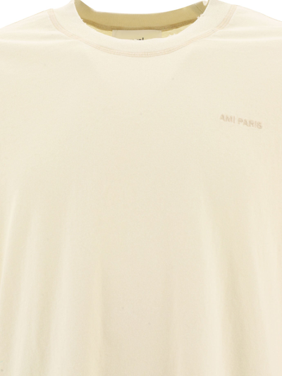 Shop Ami Alexandre Mattiussi Ami Paris Faded Out T Shirt