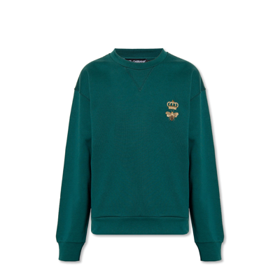 Shop Dolce & Gabbana Cotton Sweatshirt
