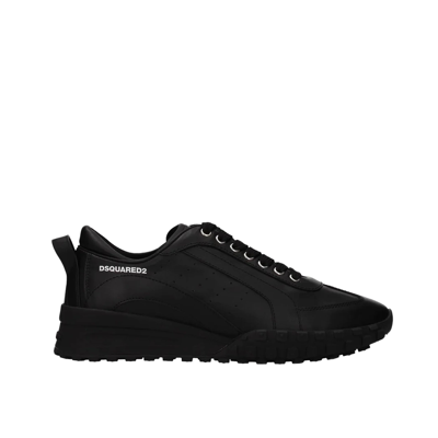 Shop Dsquared2 Legend Leather Sneakers