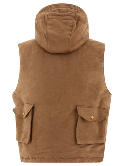 Shop Engineered Garments Field Reversible Vest Jacket