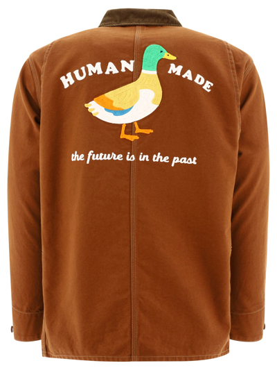 Shop Human Made Duck Coverall Jacket