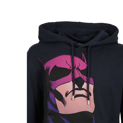 Shop Lanvin Printed Hooded Sweatshirt