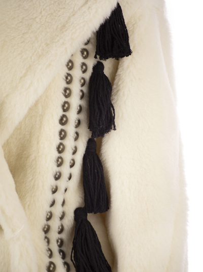 Shop Max Mara Demetra Teddy Bear Icon Coat In Alpaca And Wool