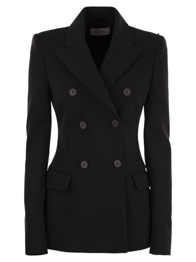 Shop Sportmax Sestri Double Breasted Fitted Jacket
