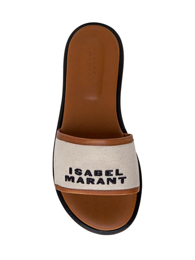 Shop Isabel Marant Vikee Slipper In Brown