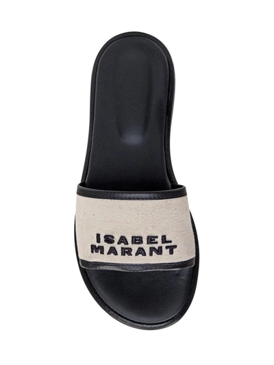 Shop Isabel Marant Vikee Slipper In Black