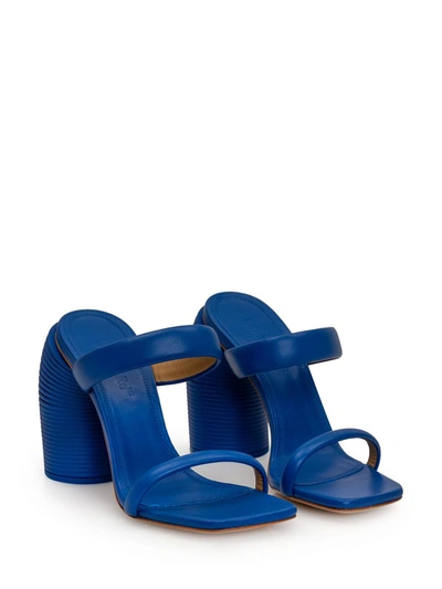 Shop Off-white Tonal Spring Sandal In Blue