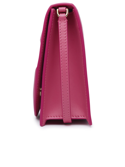 Shop Dolce & Gabbana Woman  Fuchsia Leather Bag In Multicolor
