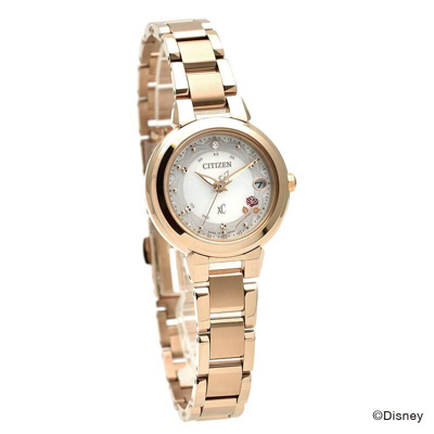 Pre-owned Citizen Disney Collection Beauty And The Beast Xc Limited Es9432-67a Solar Watch
