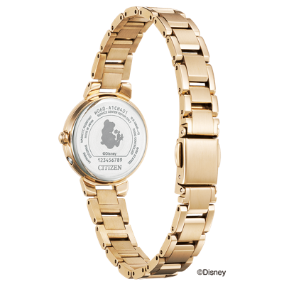 Pre-owned Citizen Disney Collection Beauty And The Beast Xc Limited Es9432-67a Solar Watch