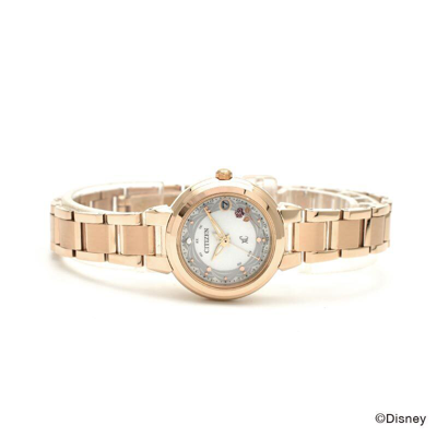 Pre-owned Citizen Disney Collection Beauty And The Beast Xc Limited Es9432-67a Solar Watch