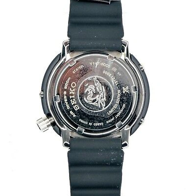 Pre-owned Seiko Prospex Stbr009 Lowercase Produced Limited Edition Solar Divers Men Watch