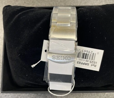 Pre-owned Seiko Prospex Automatic Watch Black Dial Srpf03 Made In Japan With Tag 200m