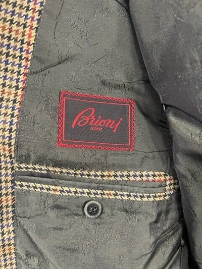 Pre-owned Brioni € 2280  Blazer Green Man Made In Italy Tailor Made Cashwool Size 48 And 50