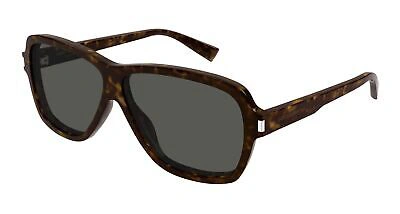 Pre-owned Saint Laurent Sunglasses Sl 609 Carolyn 002 Havana Grey Man In Gray