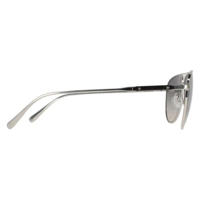 Pre-owned Oliver Peoples Sunglasses Disoriano V1301s 503632 58 Silver Shale Gradient