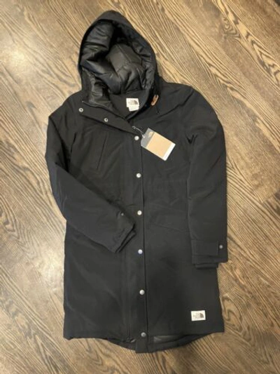 Pre-owned The North Face Women's Snow Down Parka. Size Xs. Black