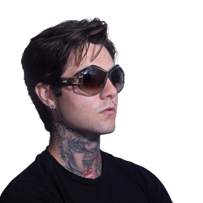 Pre-owned Cazal Rectangular Sunglasses 8507-002 Mint-gold Frame Grey Lenses In Gray