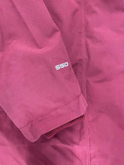 Pre-owned The North Face Women Arctic Parka Down Cordovan Red Warm Winter Jacket