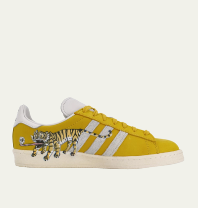 Pre-owned Adidas Originals Adidas X Kasina X Kim Jung Gi Low The Master With Friends/us Size 11(uk 10. 5) In Yellow