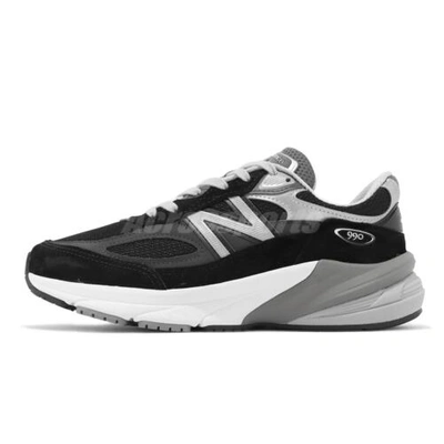 Pre-owned New Balance Balance 990 V6 D Wide Nb Made In Usa Women Casual Shoes Sneakers W990bk6-d In Black