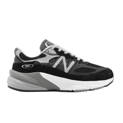 Pre-owned New Balance Balance 990 V6 D Wide Nb Made In Usa Women Casual Shoes Sneakers W990bk6-d In Black