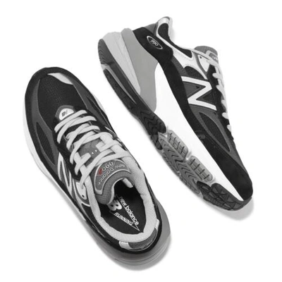 Pre-owned New Balance Balance 990 V6 D Wide Nb Made In Usa Women Casual Shoes Sneakers W990bk6-d In Black