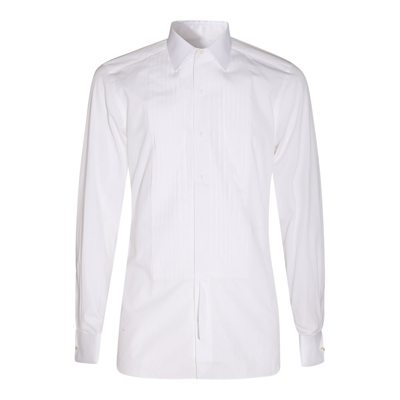 Shop Tom Ford Pleat In White