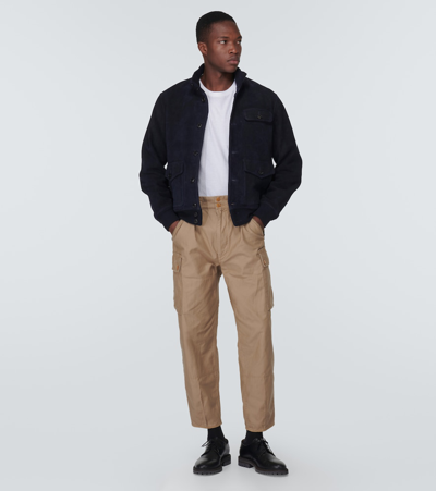 Shop Polo Ralph Lauren Sportsman Cotton Cargo Pants In Brown