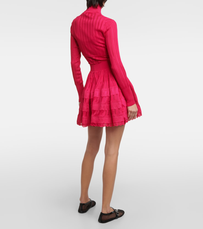 CRINOLINE短款半高领开衫