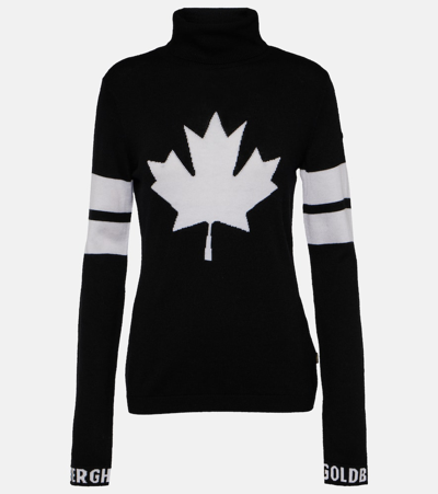 Shop Goldbergh Rocket Sweater In Black
