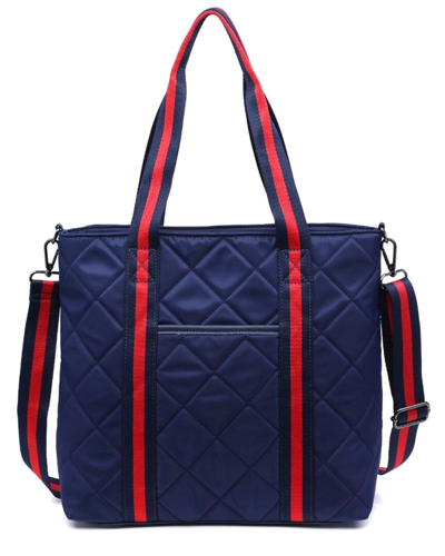 Shop Sol And Selene Motivator Carryall Tote In Blue