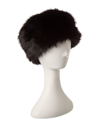 Shop Adrienne Landau Hat In Black