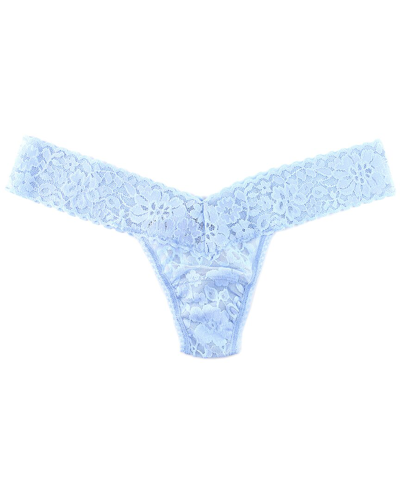 Shop Hanky Panky Daily Lace Low-rise Thong Wrapped
