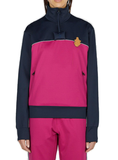 Shop Moncler Genius Moncler X Jw Anderson Colour Blocked Sweatshirt In Multi