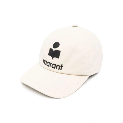 Shop Isabel Marant Caps In Neutrals
