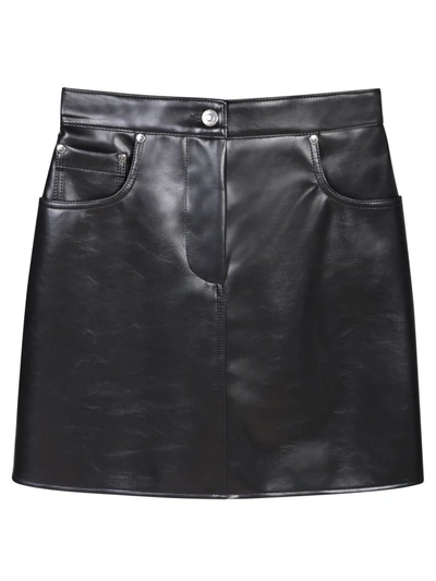 Shop Msgm Skirts In Black