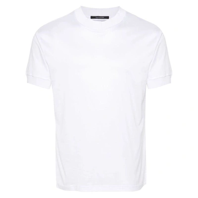 Shop Tagliatore T-shirts In White