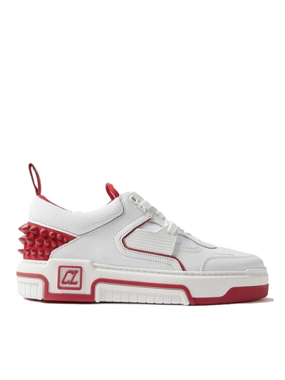 Shop Christian Louboutin Astroloubi Sneakers In White