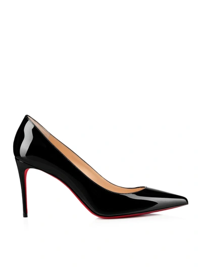 Christian Louboutin Pointed Toe Pumps Featuring Signature Sole In Black